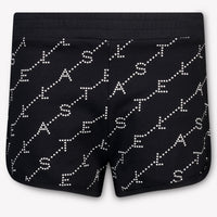 Stella McCartney Kinder Meisjes Shorts In Zwart
