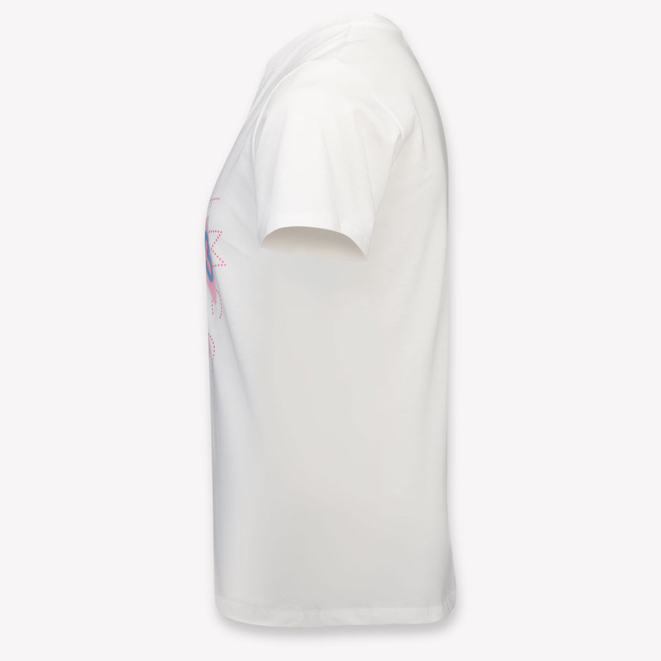 Stella McCartney Kinder Meisjes T-Shirt In Wit