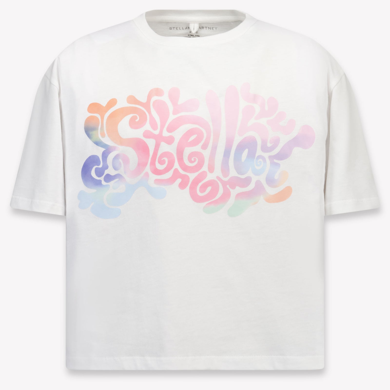 Stella McCartney Kinder Meisjes T-Shirt In Wit