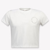 Stella McCartney Kinder Meisjes T-Shirt In Wit