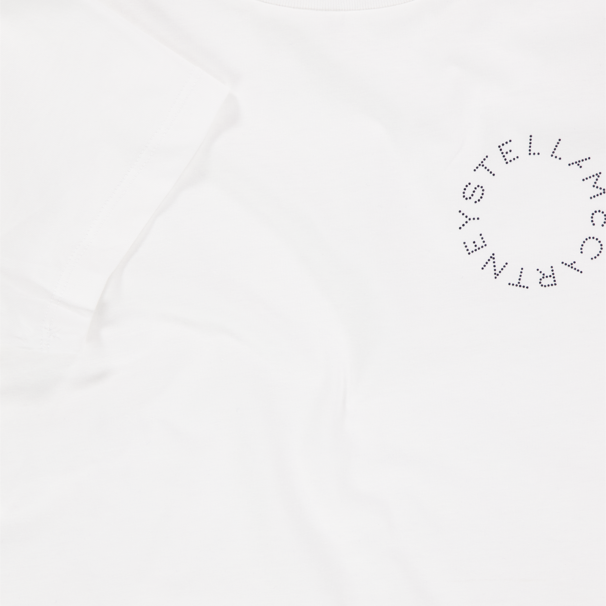 Stella McCartney Kinder Meisjes T-Shirt In Wit