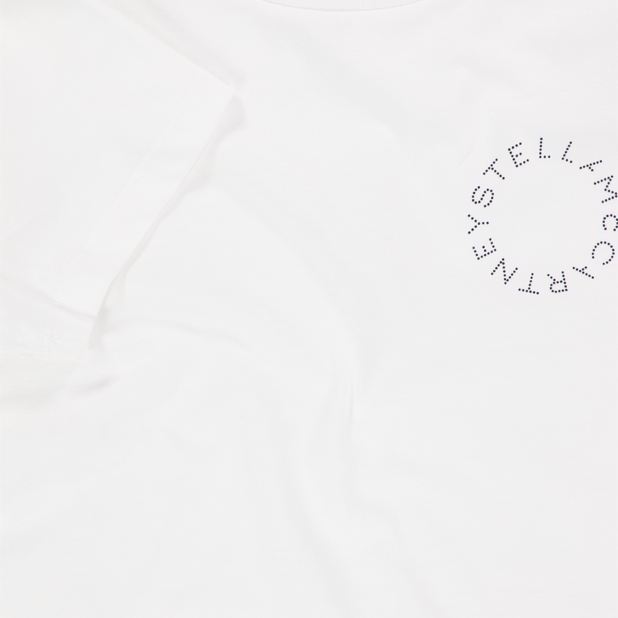 Stella McCartney Kinder Meisjes T-Shirt In Wit