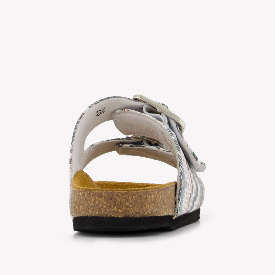 Missoni Jongens Slippers In Olijf Groen