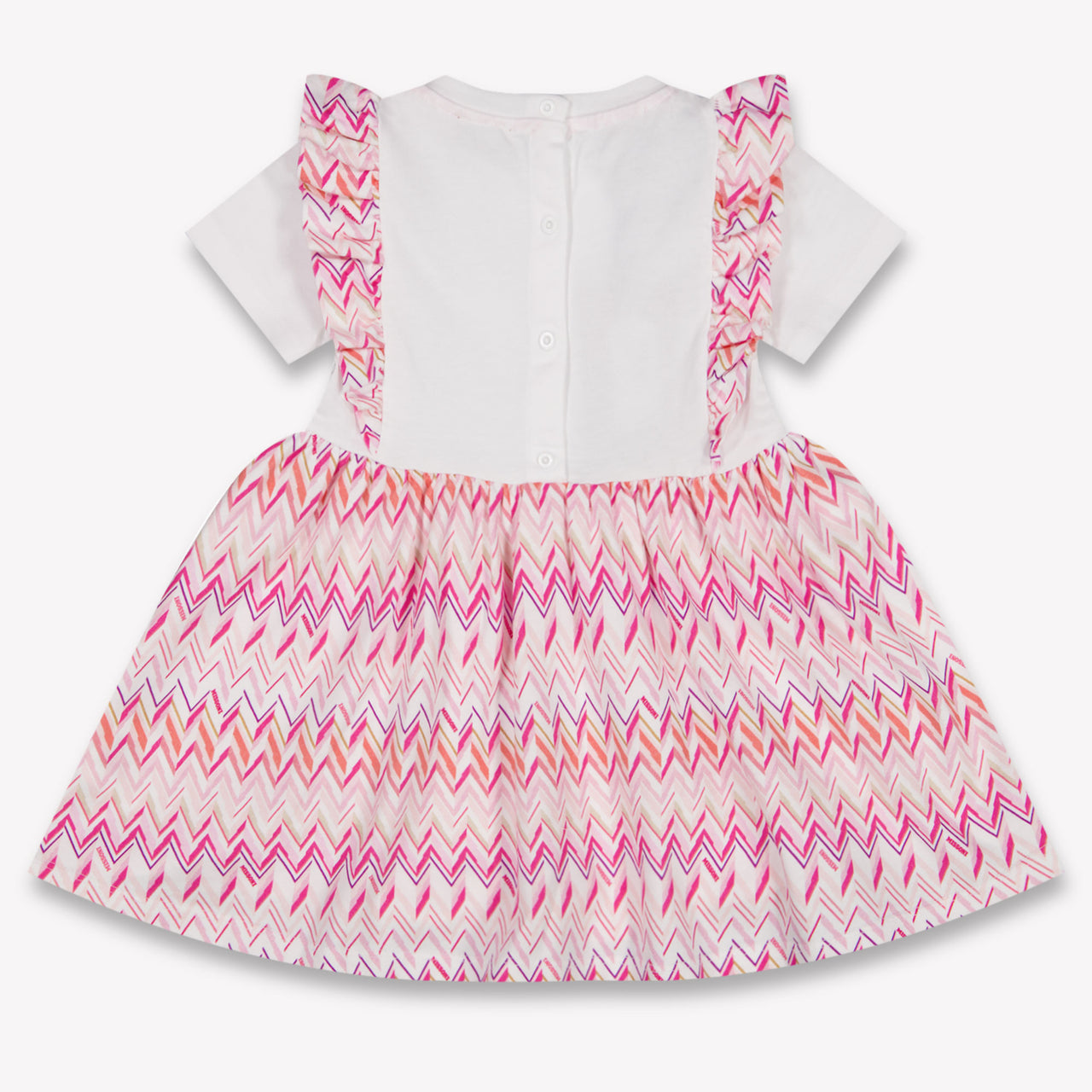 Missoni Baby Meisjes Jurk In Licht Roze