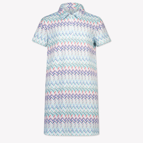 Missoni Kinder Meisjes Jurk In Turquoise