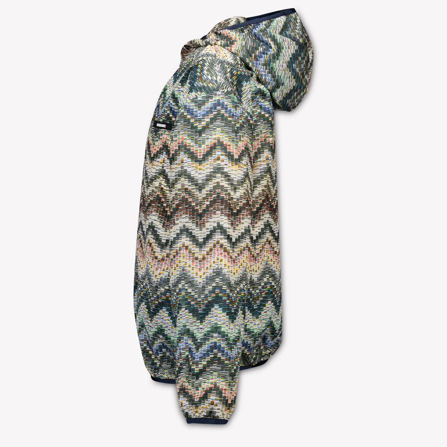 Missoni Kinder Jongens Zomerjas In Olijf Groen