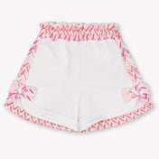 Missoni Baby Meisjes Shorts In Wit
