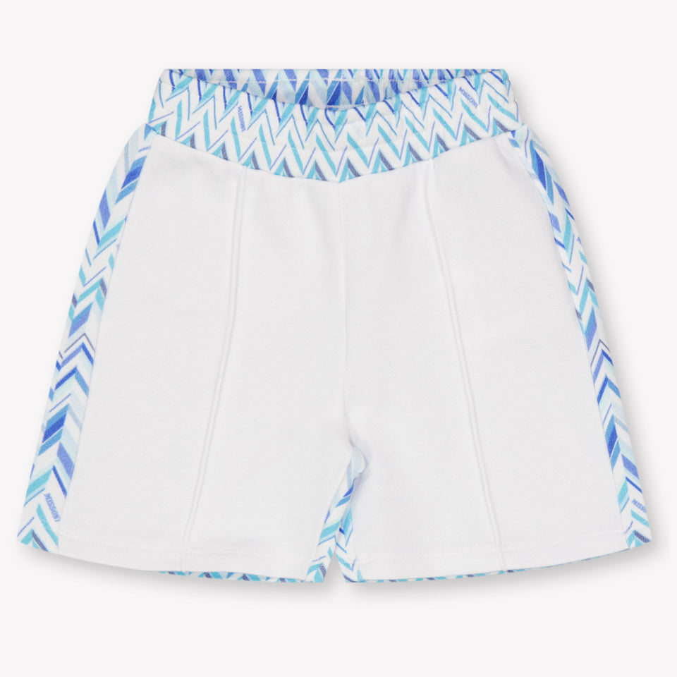 Missoni Baby Jongens Shorts In Wit