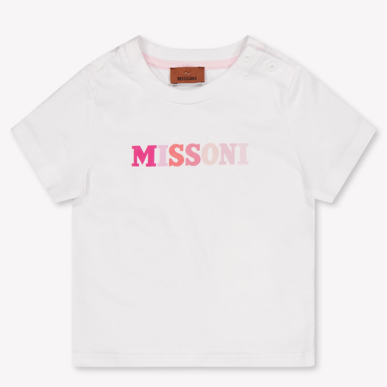 Missoni Baby Meisjes T-Shirt In Wit