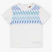 Missoni Baby Jongens T-Shirt In Wit