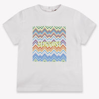 Missoni Baby Jongens T-Shirt In Wit