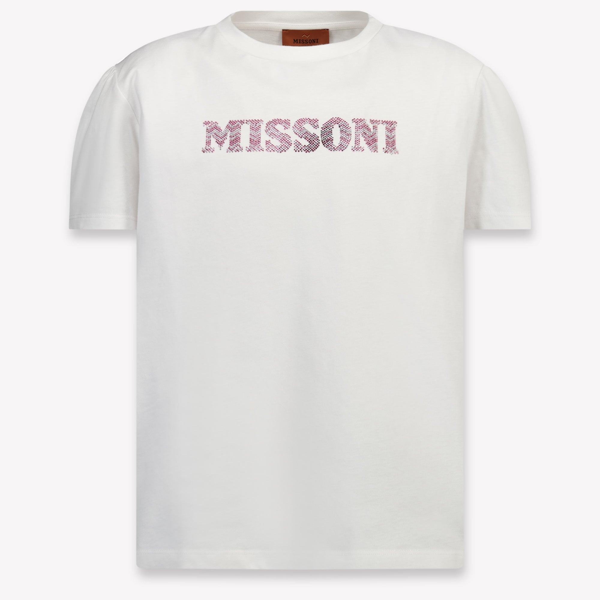 Missoni Kinder Meisjes T-Shirt In Wit