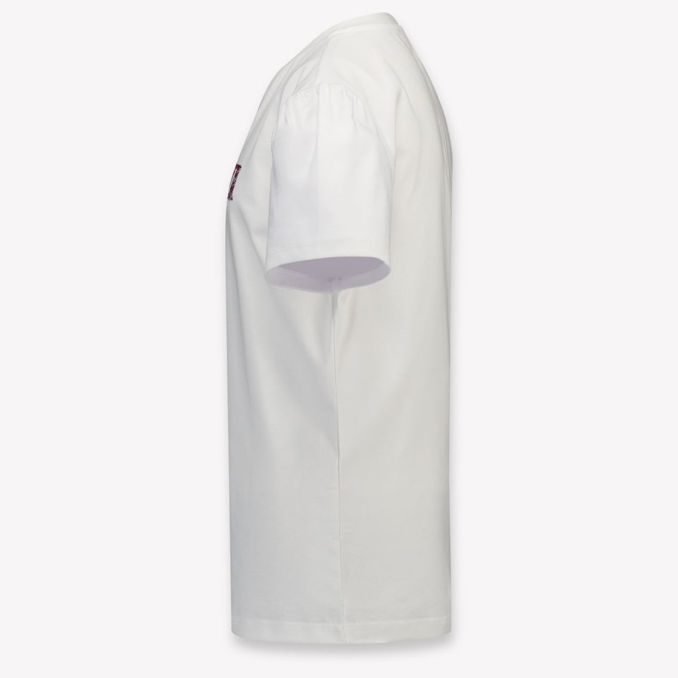 Missoni Kinder Meisjes T-Shirt In Wit