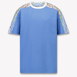 Missoni Kinder Jongens T-Shirt In Blauw