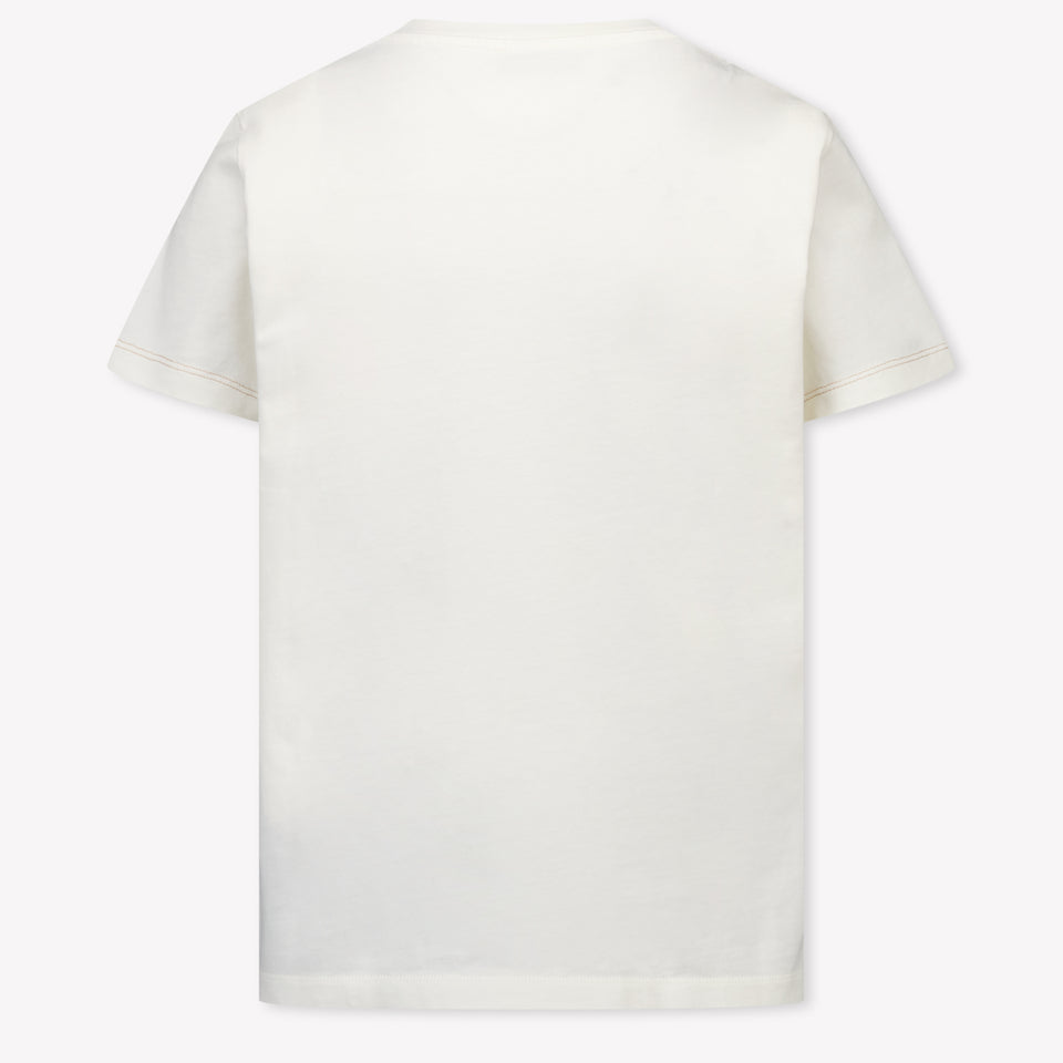 Missoni Kinder Jongens T-Shirt In Off White
