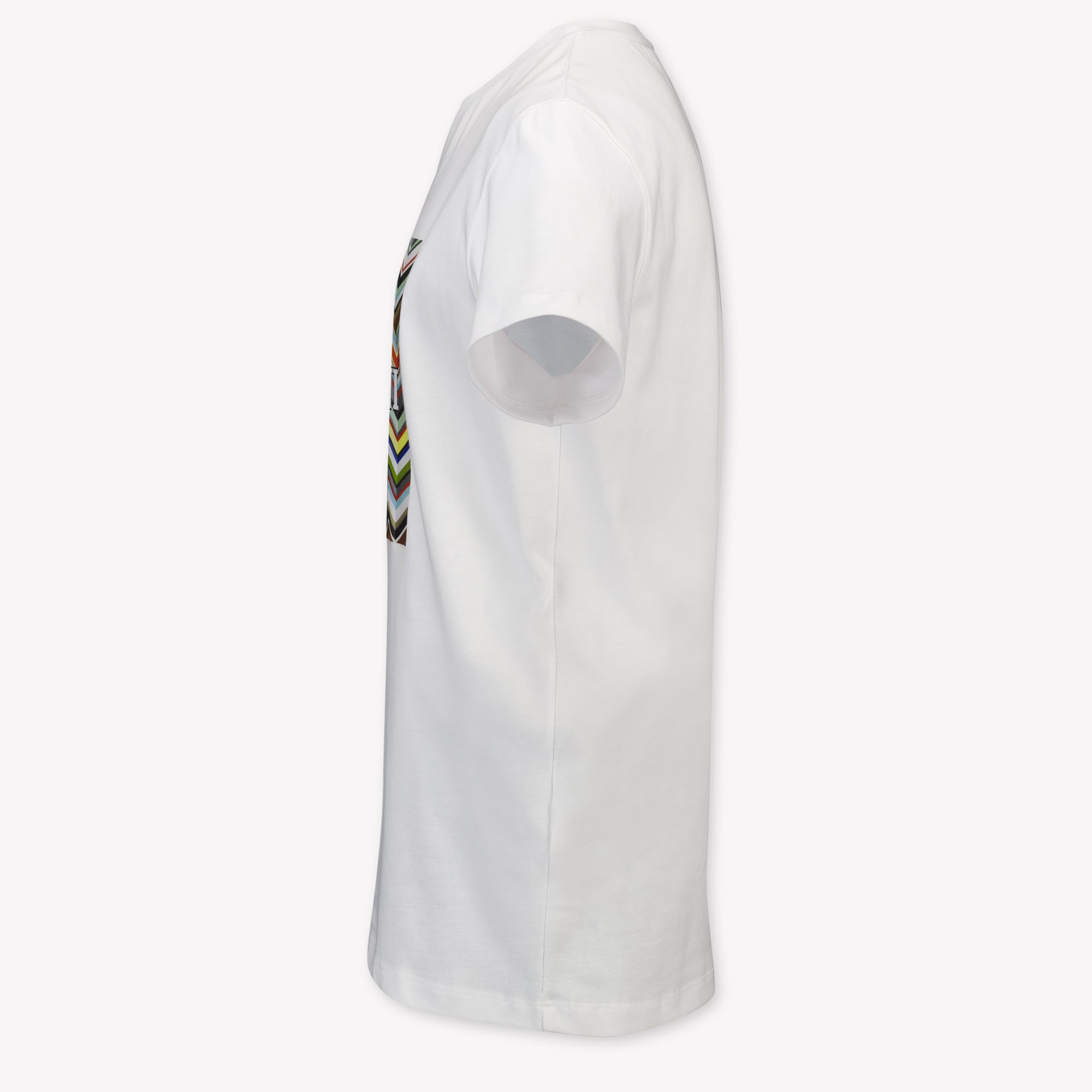 Missoni Kinder Jongens T-Shirt In Wit