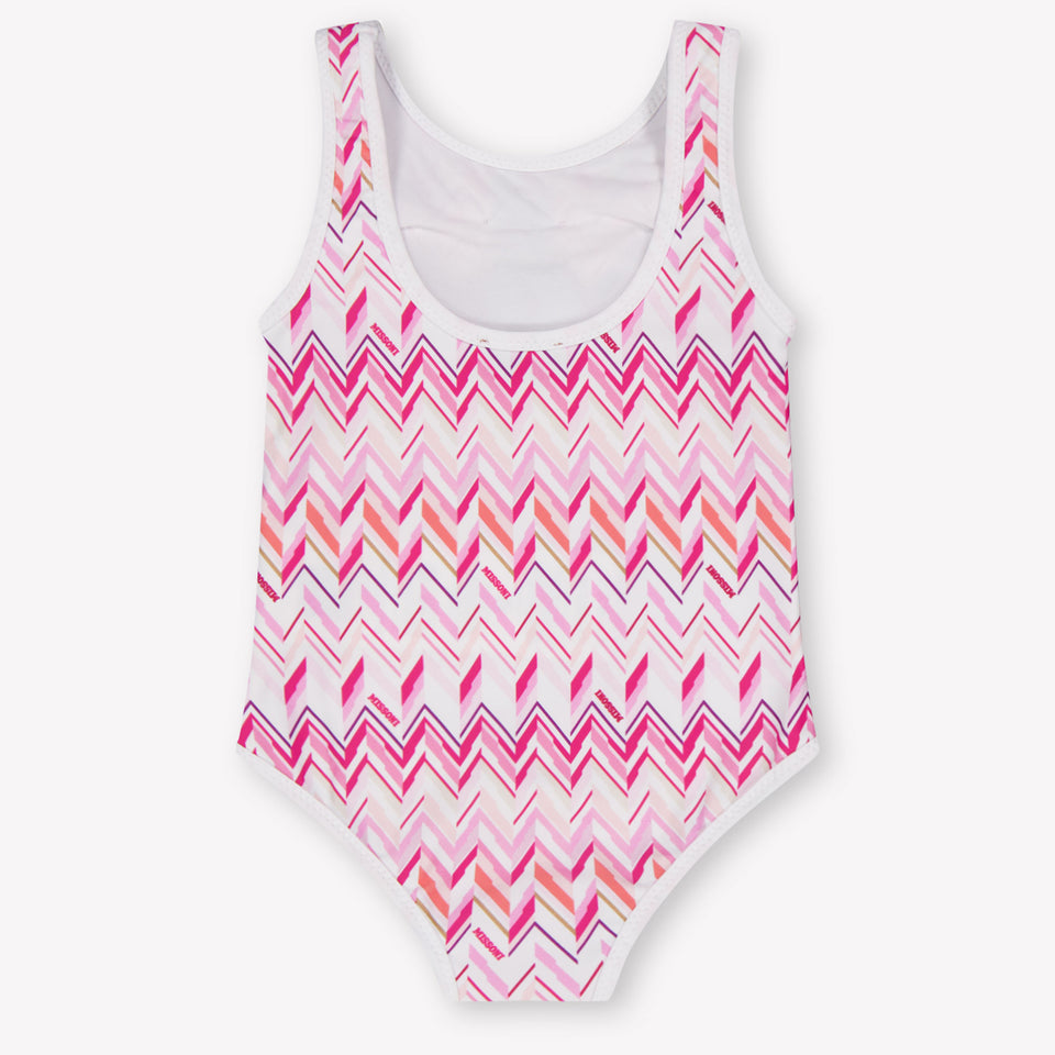 Missoni Baby Meisjes Zwemkleding In Roze