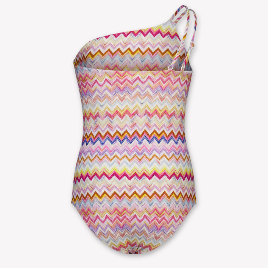Missoni Kinder Meisjes Zwemkleding In Fuchsia
