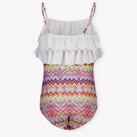 Missoni Kinder Meisjes Zwemkleding In Fuchsia