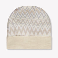 Missoni Kinder Meisjes Muts In Beige