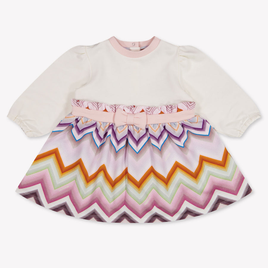 Missoni Baby Meisjes Jurk In Off White