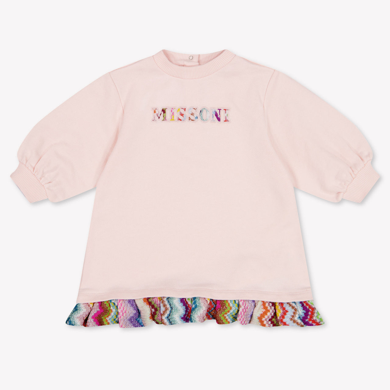 Missoni Baby Meisjes Jurk In Licht Roze