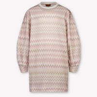 Missoni Kinder Meisjes Jurk In Licht Roze