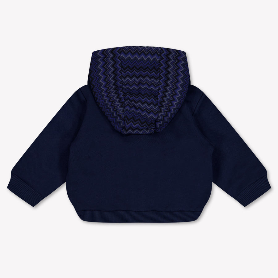 Missoni Baby Jongens Vest In Navy