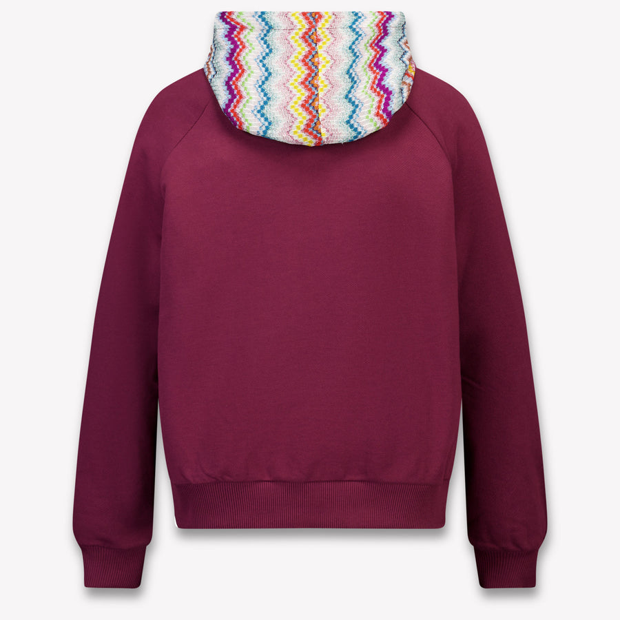 Missoni Kinder Meisjes Trui In Bordeaux