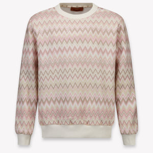 Missoni Kinder Meisjes Trui In Licht Roze