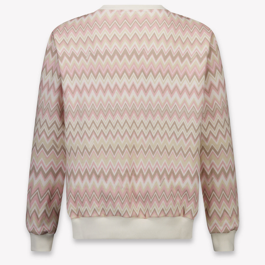 Missoni Kinder Meisjes Trui In Licht Roze