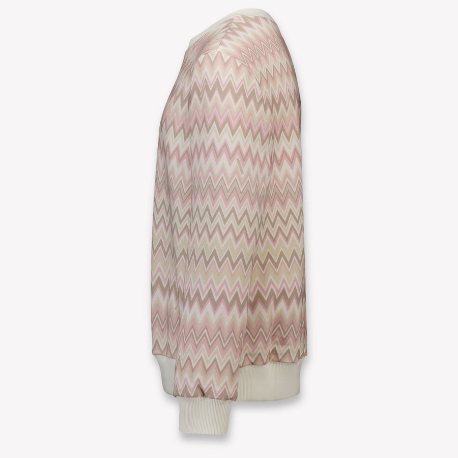Missoni Kinder Meisjes Trui In Licht Roze