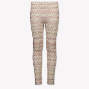 Missoni Kinder Meisjes Legging In Licht Roze