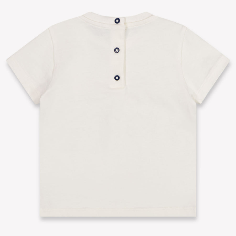 Missoni Baby Jongens T-Shirt In Off White