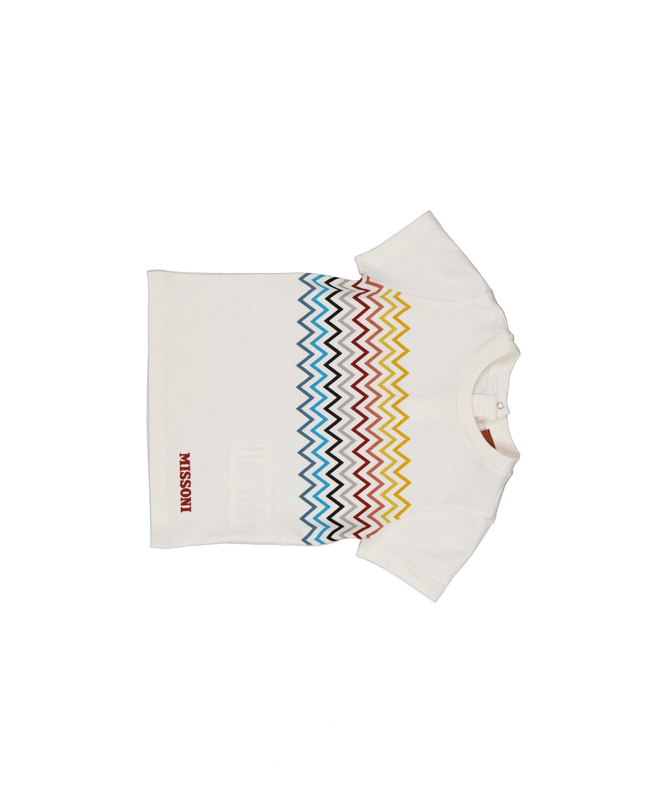 Missoni Baby Jongens T-Shirt In Off White