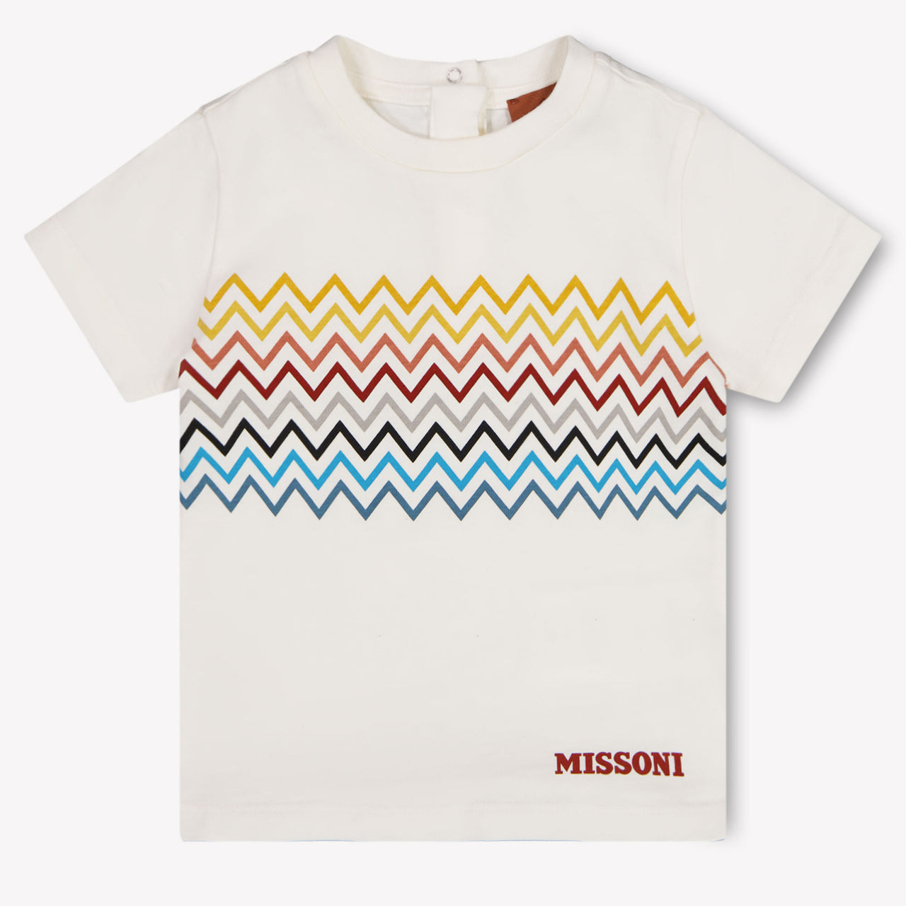Missoni Baby Jongens T-Shirt In Off White