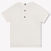 Missoni Baby Jongens T-Shirt In Off White