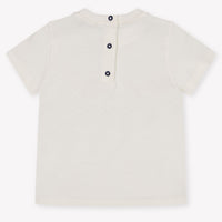 Missoni Baby Jongens T-Shirt In Off White
