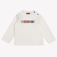 Missoni Baby Boys T-Shirt In OffWhite