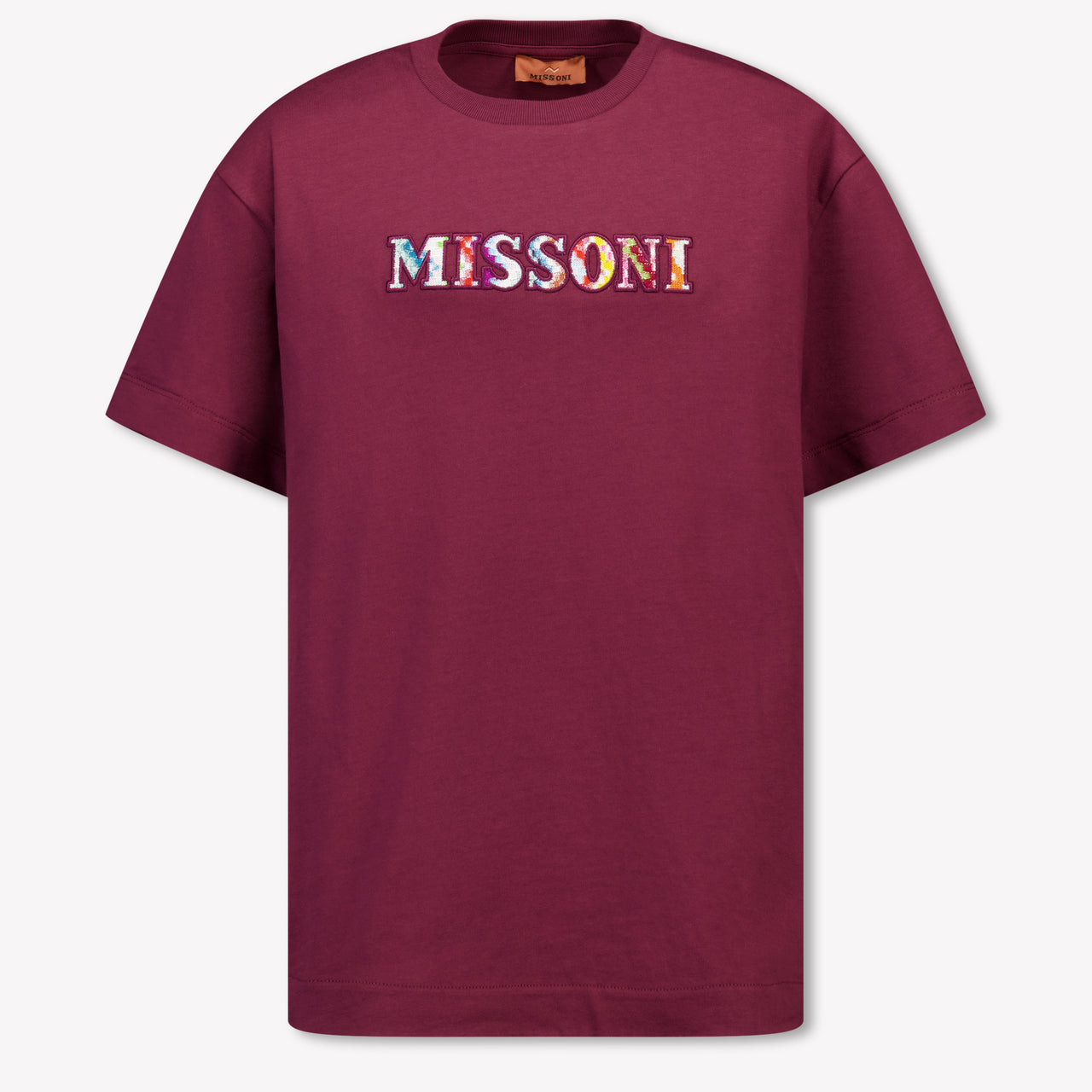 Missoni Kinder Meisjes T-Shirt In Bordeaux