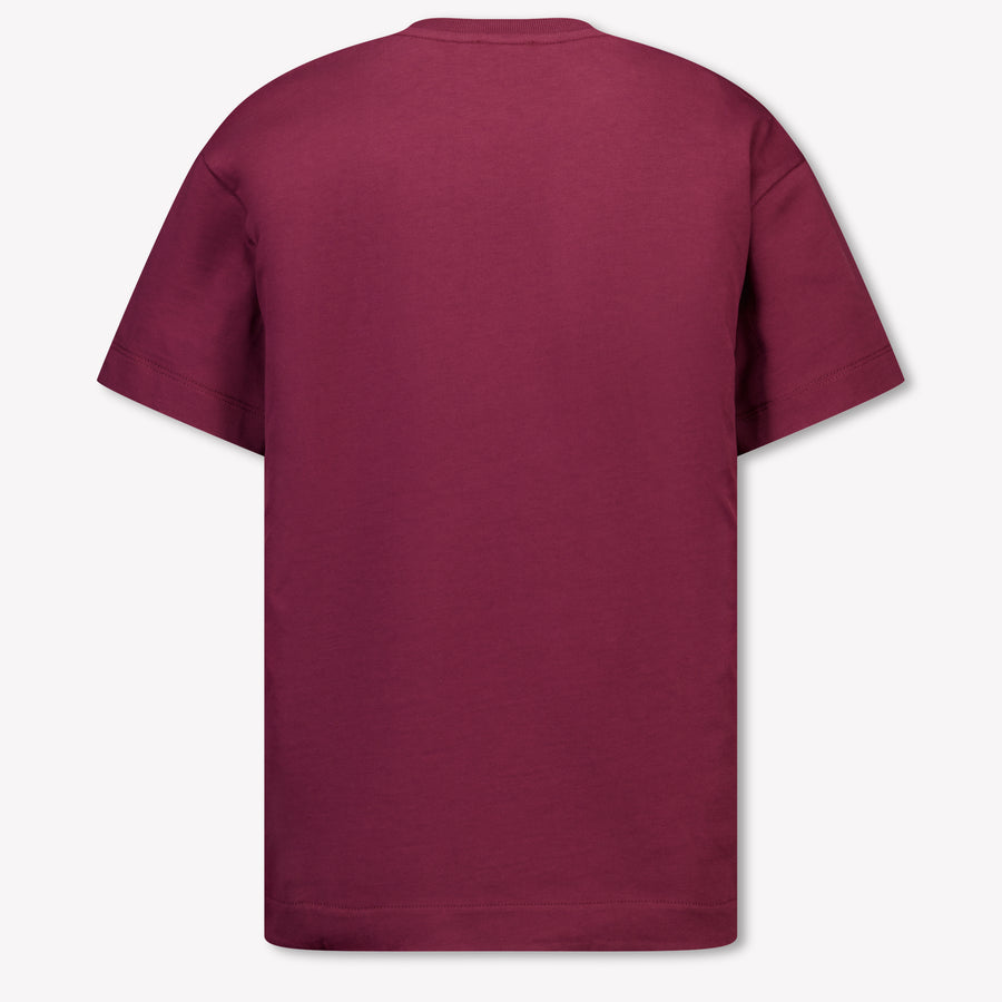 Missoni Kinder Meisjes T-Shirt In Bordeaux