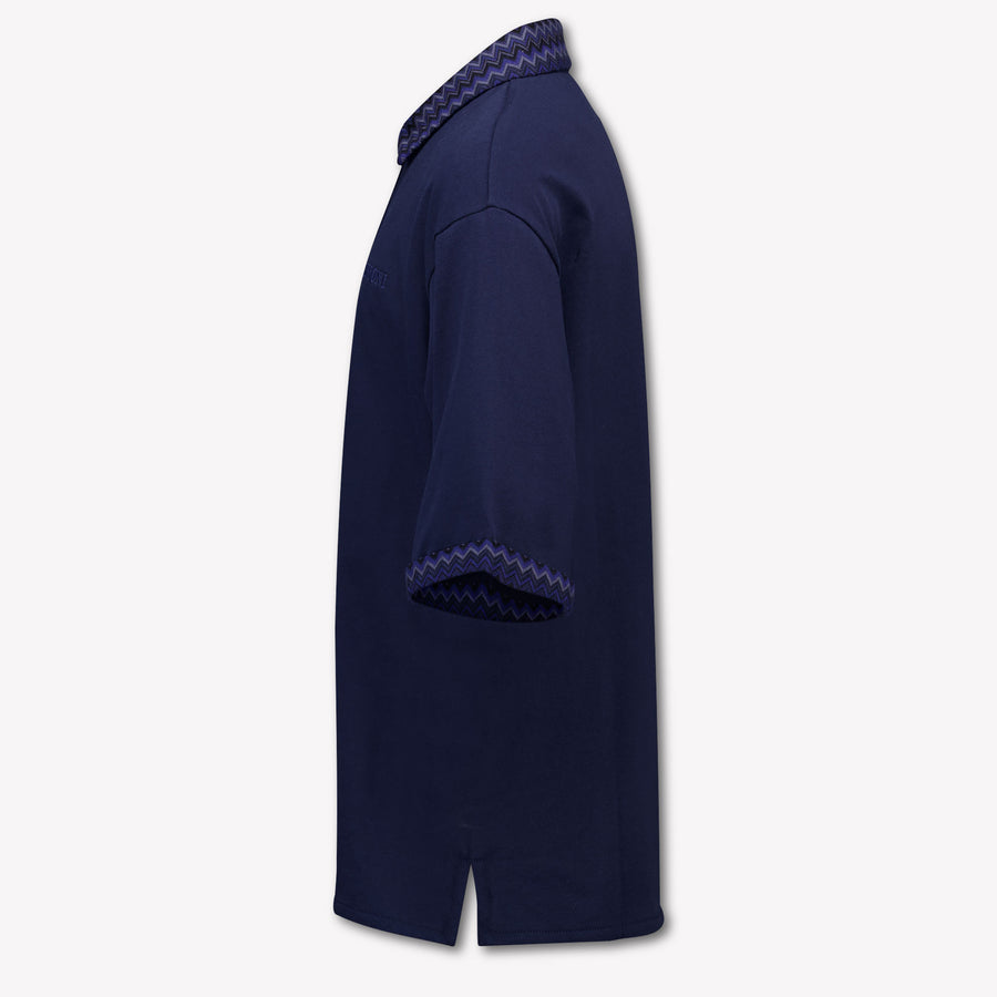 Missoni Kinder Jongens Polo In Navy