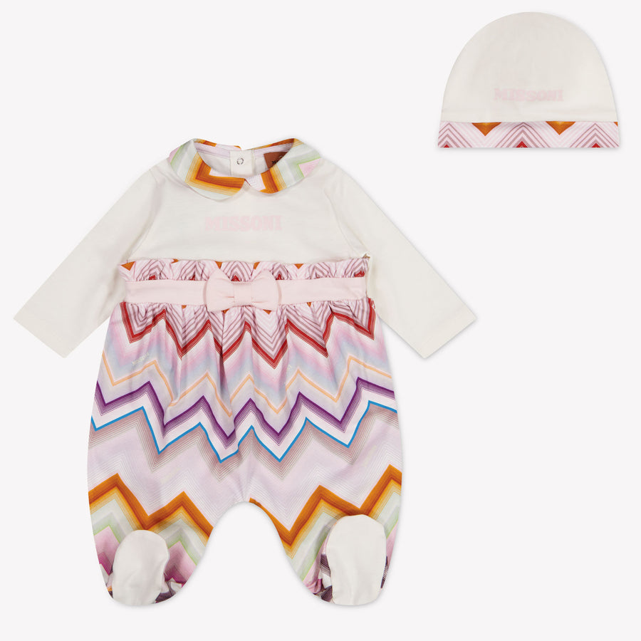Missoni Baby Meisjes Boxpakje In Off White