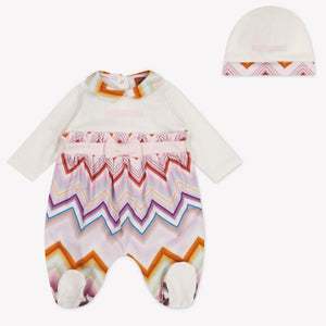 Missoni Baby Meisjes Boxpakje In Off White