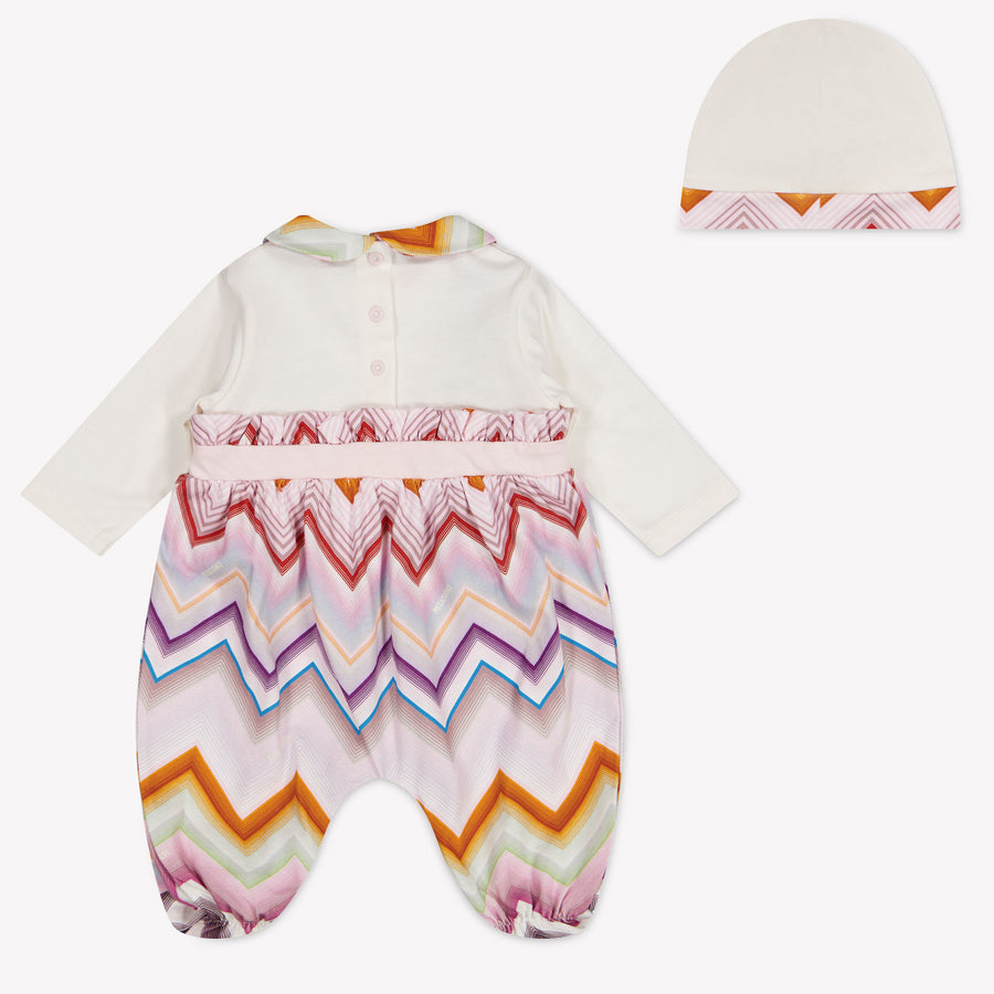 Missoni Baby Meisjes Boxpakje In Off White