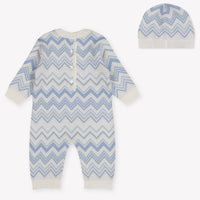 Missoni Baby Jongens Boxpakje In Licht Blauw