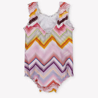 Missoni Baby Meisjes Zwemkleding In Licht Roze