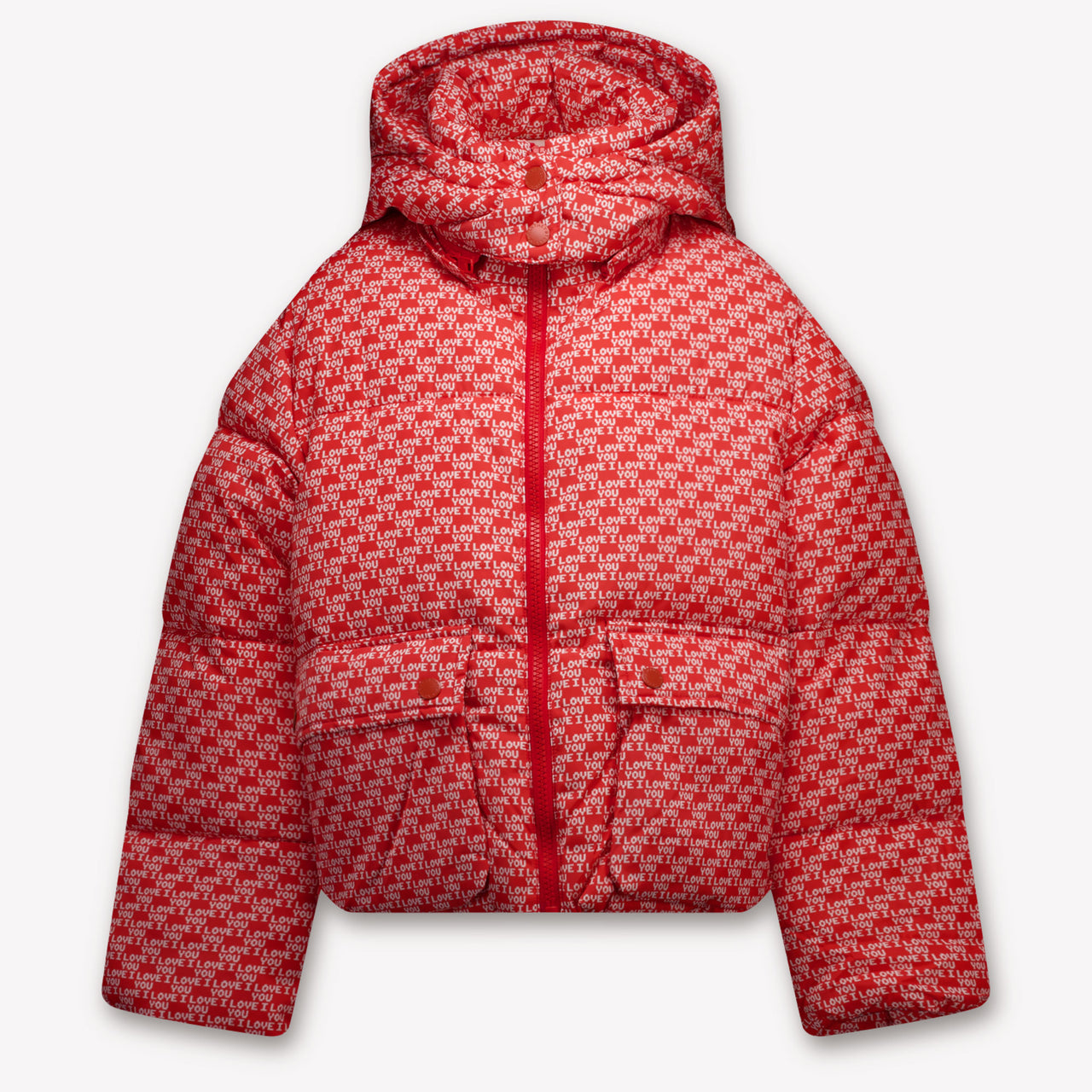 Stella McCartney Kinder Meisjes Winterjas In Rood