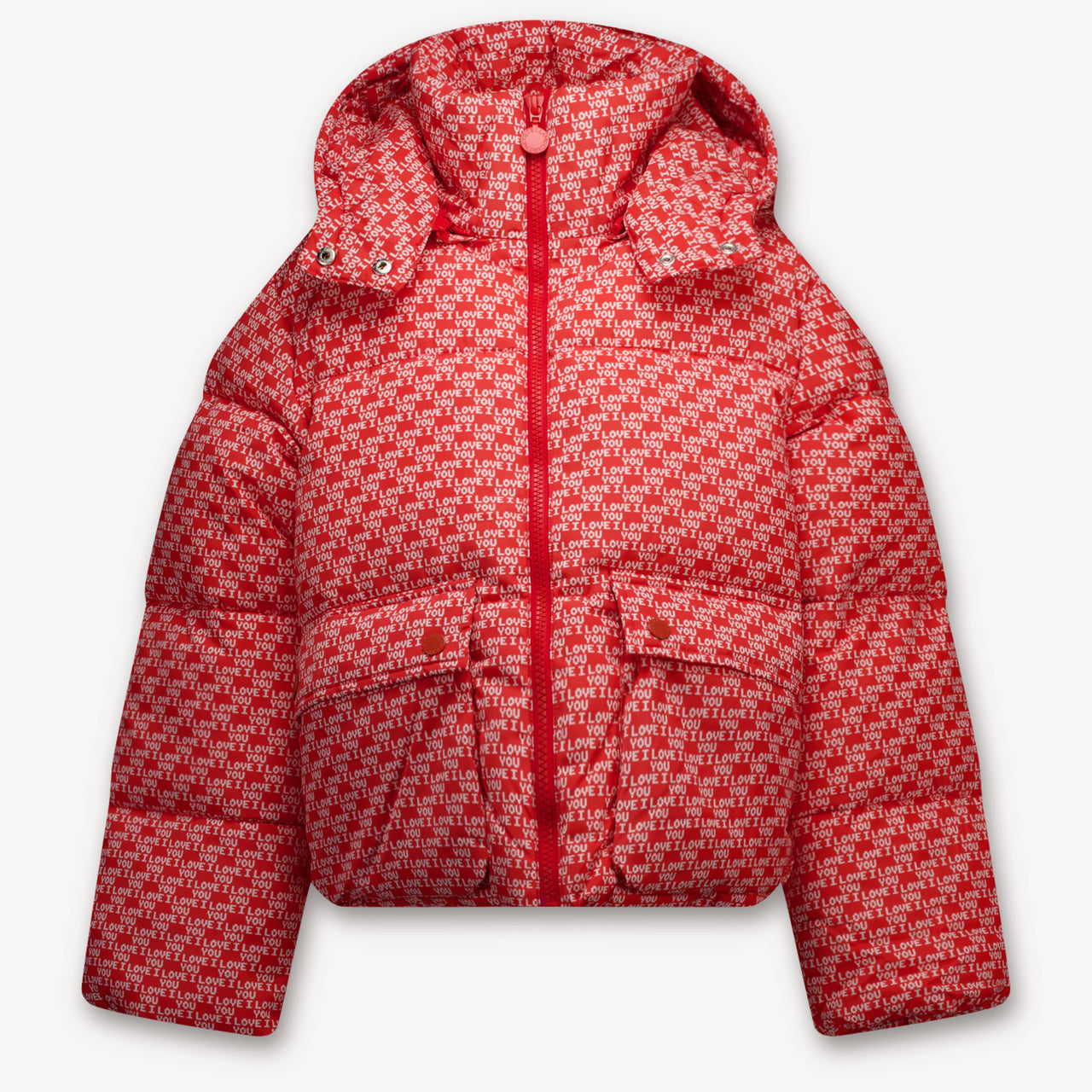 Stella McCartney Kinder Meisjes Winterjas In Rood