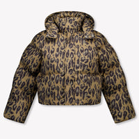 Stella McCartney Kinder Meisjes Winterjas In Panter